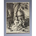 Hendrick GOLTZIUS (1558-1617), Święta rodzina i Św. Jan Chrzciciel