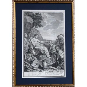 Jacub FOLKEMA (1692-1767)/Charles Le BRUN (1619-1690), Jesus erscheint in Galiläa
