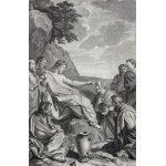 Jacub FOLKEMA (1692-1767)/Charles Le BRUN (1619-1690), Jezus ukazuje się w Galilei