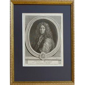 Gerard EDELINCK (1640 Antwerpia - 1707 Paryż), Pierre Mignard (malarz francuski)