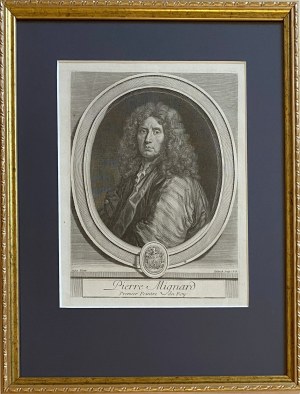 Gerard EDELINCK (1640 Antwerpia - 1707 Paryż), Pierre Mignard (malarz francuski)