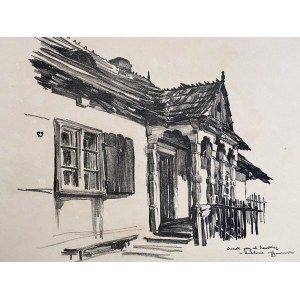 Jan Kanty GUMOWSKI (1883 Krościenko - 1946 Krakau), Haus in der Szewska-Straße in Lublin