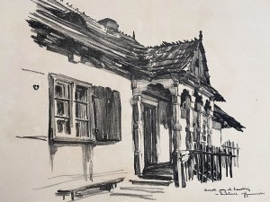 Jan Kanty GUMOWSKI (1883 Krościenko - 1946 Kraków), Dom przy Szewskiej w Lublinie