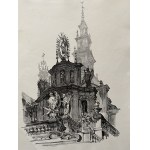 Jan Kanty GUMOWSKI (1883 Krościenko - 1946 Krakow), Jasna Góra - portfolio of 13 lithographs (1926)