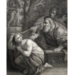 Louis ROMANET (1748-1807)/Lodovico CARRACCI (1555-1619), Susanna and the Old Men
