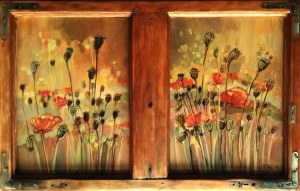 Iwona Greczka, Okno z kwiatami maku