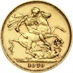 Australia Sovereign 1879 M - VF+