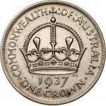 Australia 1 Crown 1937(m) Coronation of King