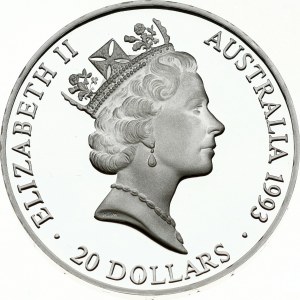 Australia 20 Dollars 1993 Olympics - The Champions