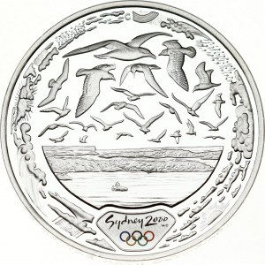 Australia 5 Dollars 2000 Summer Olympics Sydney Harbour of Life (Air)