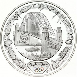 Australia 5 Dollars 2000 Summer Olympics Sydney Harbour of Life (Water)