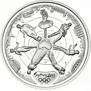 Australia 5 Dollars 2000 Summer Olympics Sydney Reaching the World 2