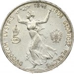 Austria 5 Corona 1908 60th Anniversary of Reign