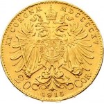 Austria 20 Corona 1915 Restrike - UNC