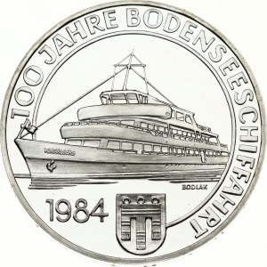 Austria 500 Schilling 1984 Bodensee 100th Anniversary of Commercial Navigation