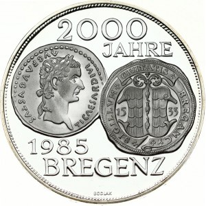 Austria 500 Schilling 1985 Bregenz 2000 Years
