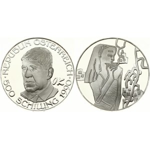 Austria 500 Schilling 1990 Oskar Kokoschka