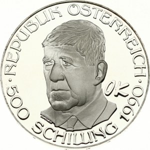 Austria 500 Schilling 1990 Oskar Kokoschka