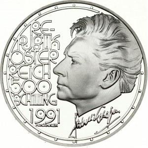 Austria 500 Schilling 1991 Herbert von Karajan