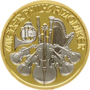 Austria 10 Euro 2008 Vienna Philharmonic Wall Street Investment