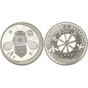 Belarus 1 Rouble 2017 Legend of the Bee