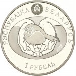 Belarus 1 Rouble 2018 European Goldfinch