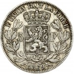 Belgium 5 Francs 1869