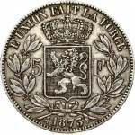 Belgium 5 Francs 1873