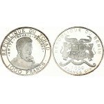 Benin 1000 Francs 1997 & Chad 1000 Francs 2001 Lot of 2 Coins