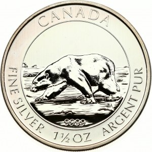 Canada 8 Dollars 2013 Polar Bear