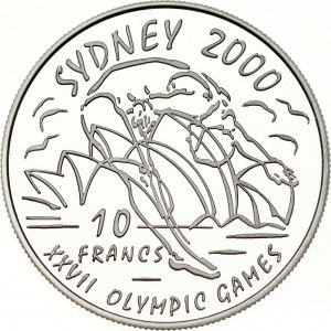 Congo Democratic Republic 10 Francs 1999 Sydney Olympics 2000