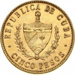 Cuba 5 Pesos José Martí 1916