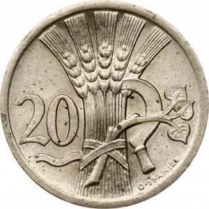 Czechoslovakia 20 Haleru 1926