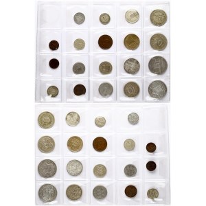 Estonia 1-50 Senti, 1-10 Marka & 1-2 Krooni (1922-1939) Lot of 19 Coins