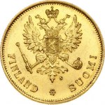 Finland 10 Markkaa 1878 S (R) - AU