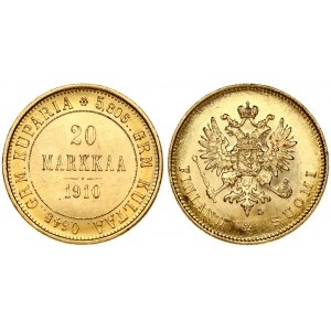 Finland 20 Markkaa 1910 L - AU