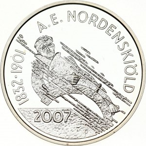 Finland 10 Euro 2007 175th Anniversary of A E Nordenskiold