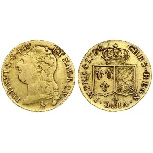 France 1 Louis D'or 1786 A - XF