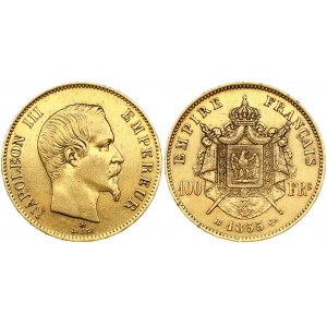 France 100 Francs 1855 BB - XF