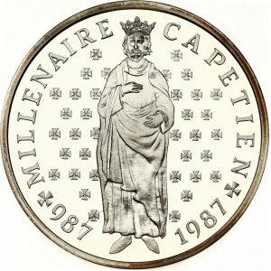 France 10 Francs 1987 1000th Anniversary of Hugo Capet