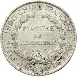 French Indochina 1 Piastre 1906 A