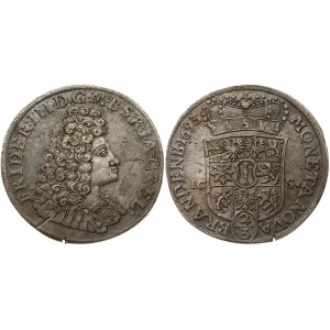 Germany Brandenburg-Prussia 2/3 Thaler 1693 ICS