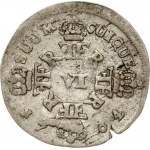 Germany PRUSSIA 6 Groscher 1704 CG