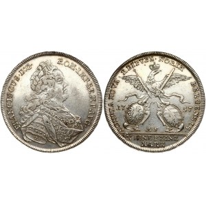 Germany NURNBERG 1 Thaler 1757 L-MF