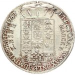 Germany Saxony Taler 1767 EDC - VF+