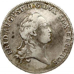 Germany Saxony 2/3 Taler 1770 EDC - VF+