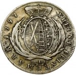 Germany Saxony 1/3 Taler 1797 IEC - VF+