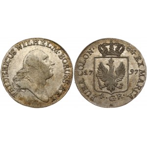 Germany PRUSSIA 4 Groschen 1797 A