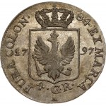 Germany PRUSSIA 4 Groschen 1797 A