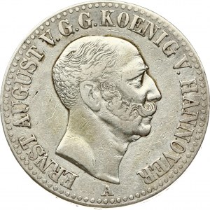 Germany Hannover 1 Taler 1842 A - VF+